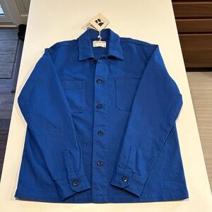 NWT Frank and Oak | Blue Organic Cotton | The Loose Oxford Shirt